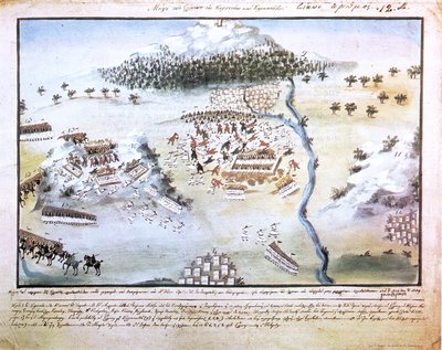 Battle of the Greeks at Karpenisi and Kaliakouda by Panagiotis Zographos